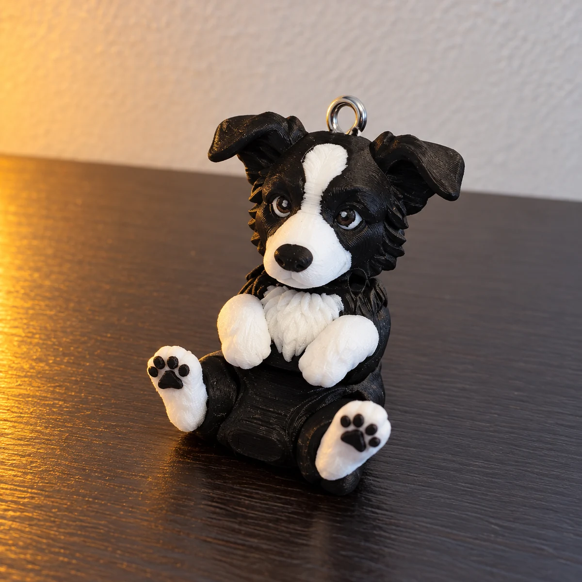 Chaveiro Flexi Border Collie